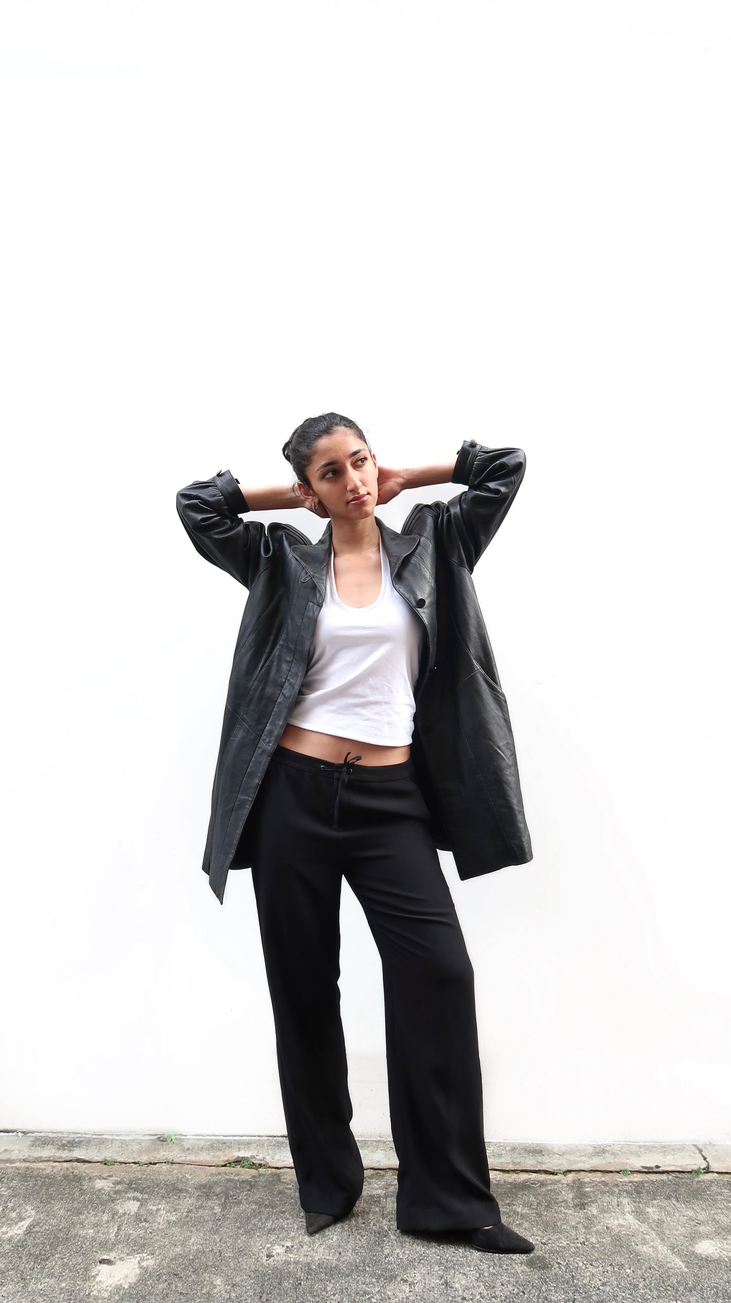 Long Leather Jacket