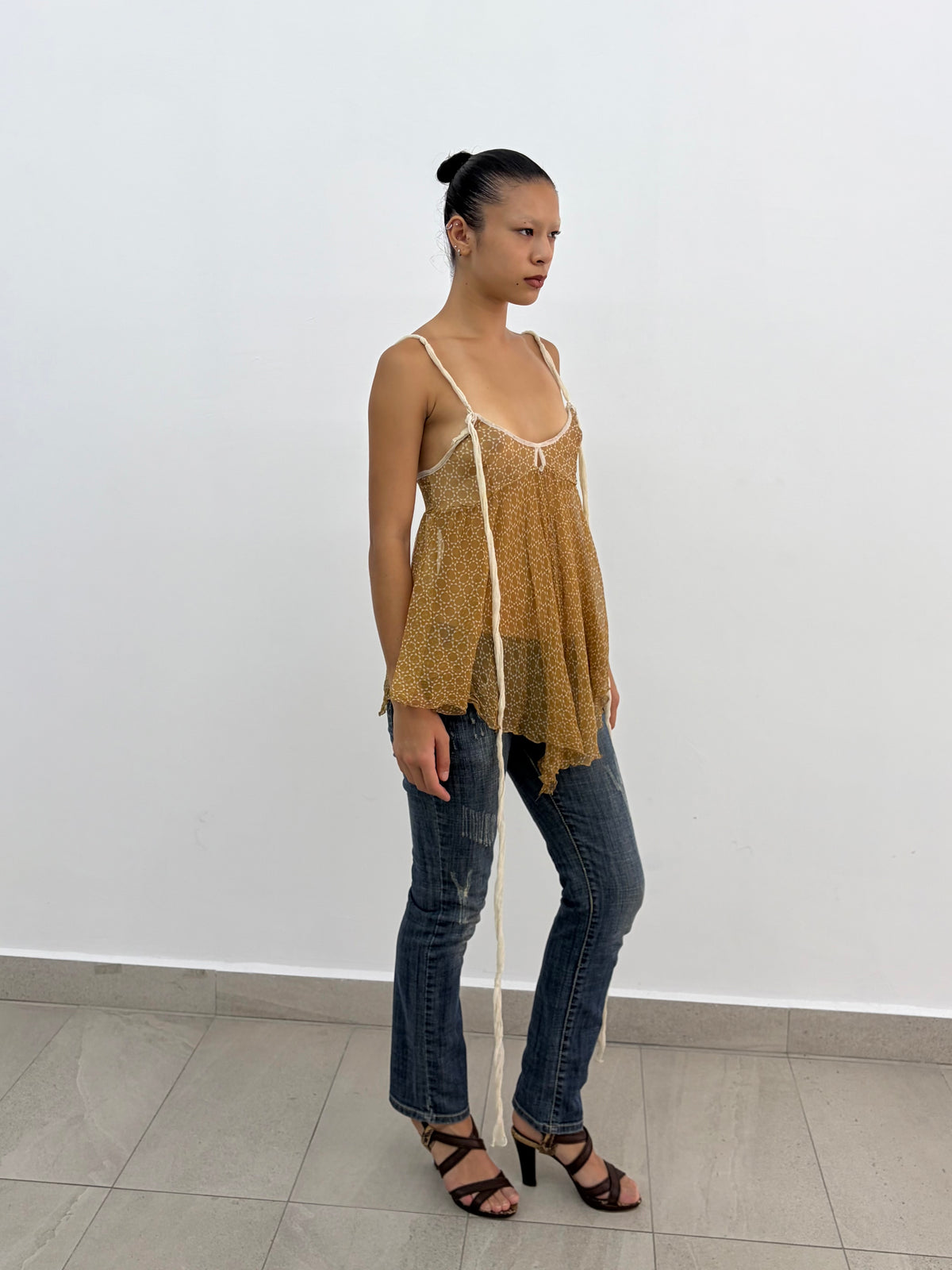 Silk Sheer Top