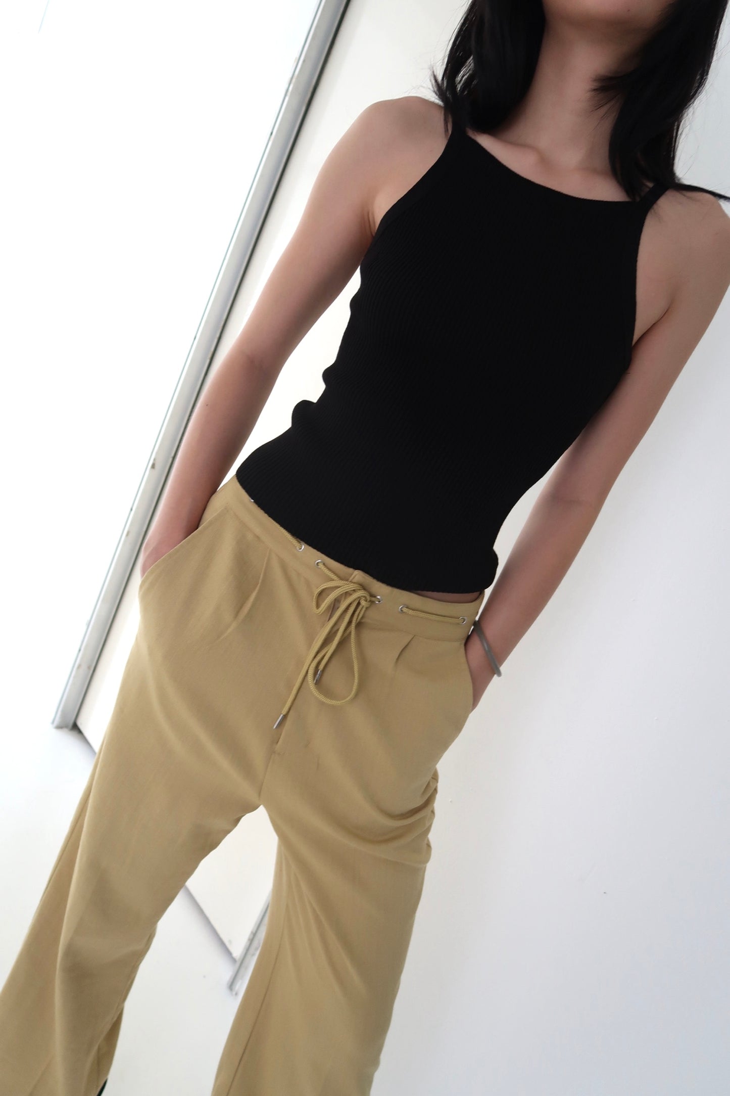 Pleated Flowy Pants