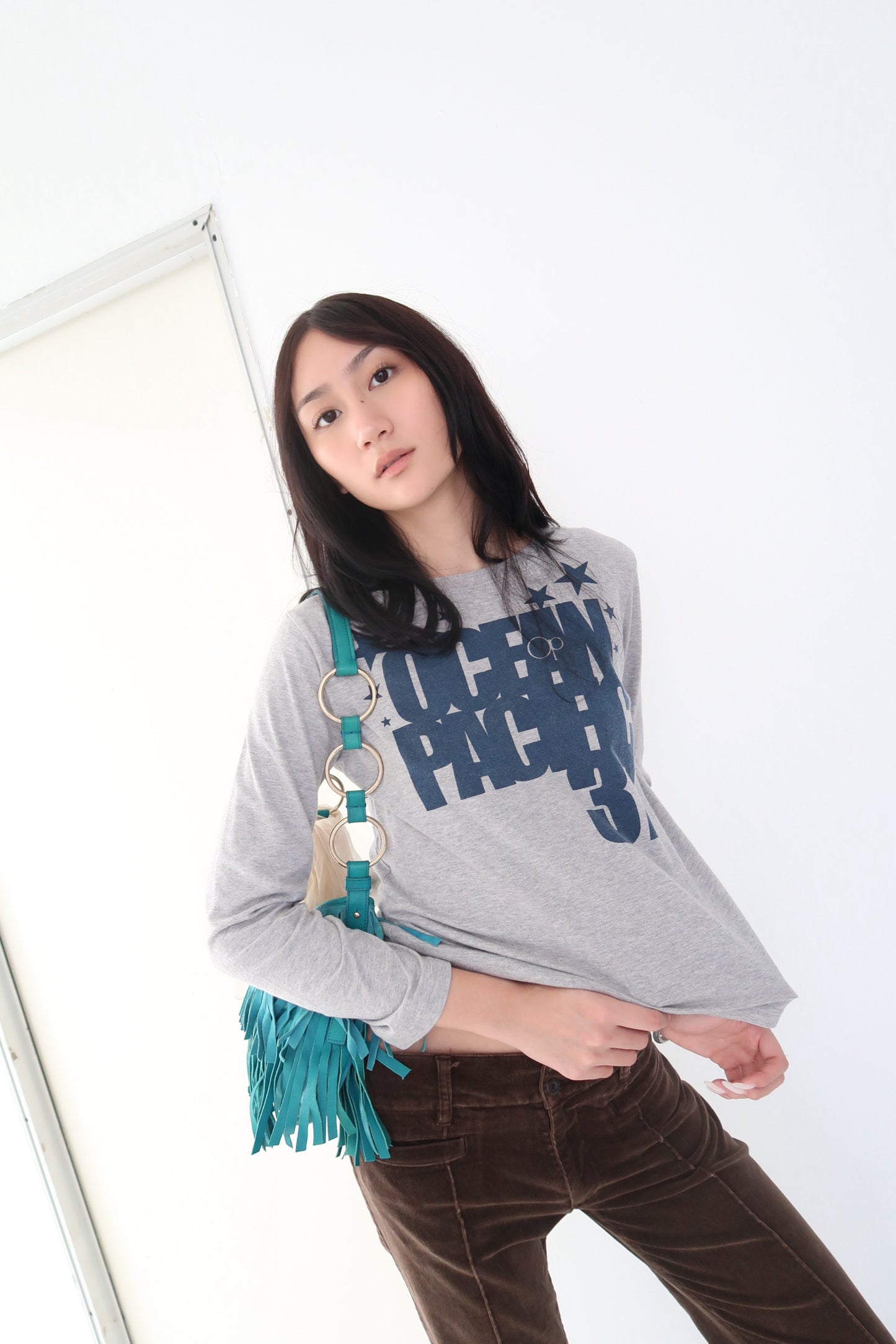 Grey Star Top