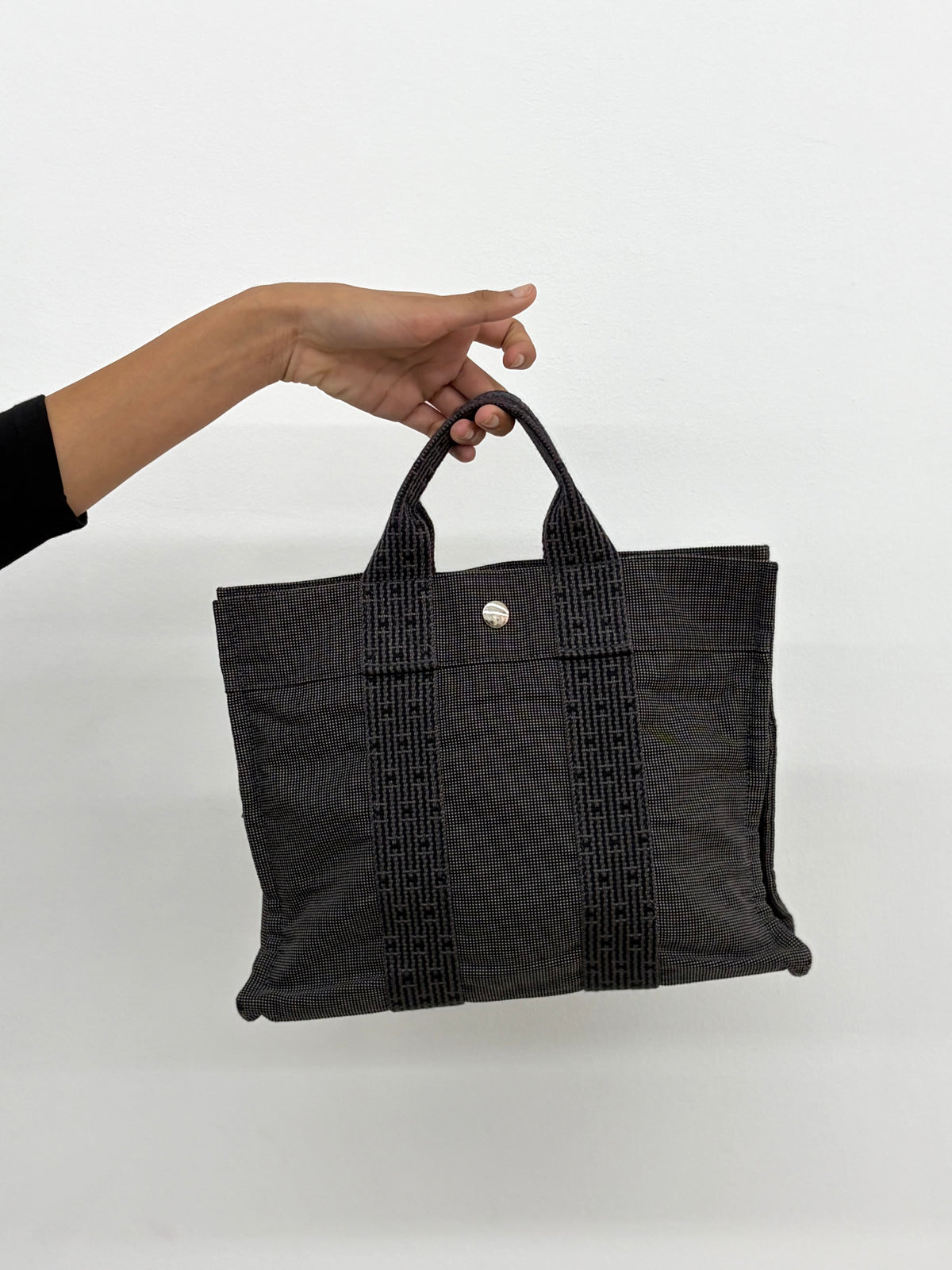 Grey Hermes Herline Bag