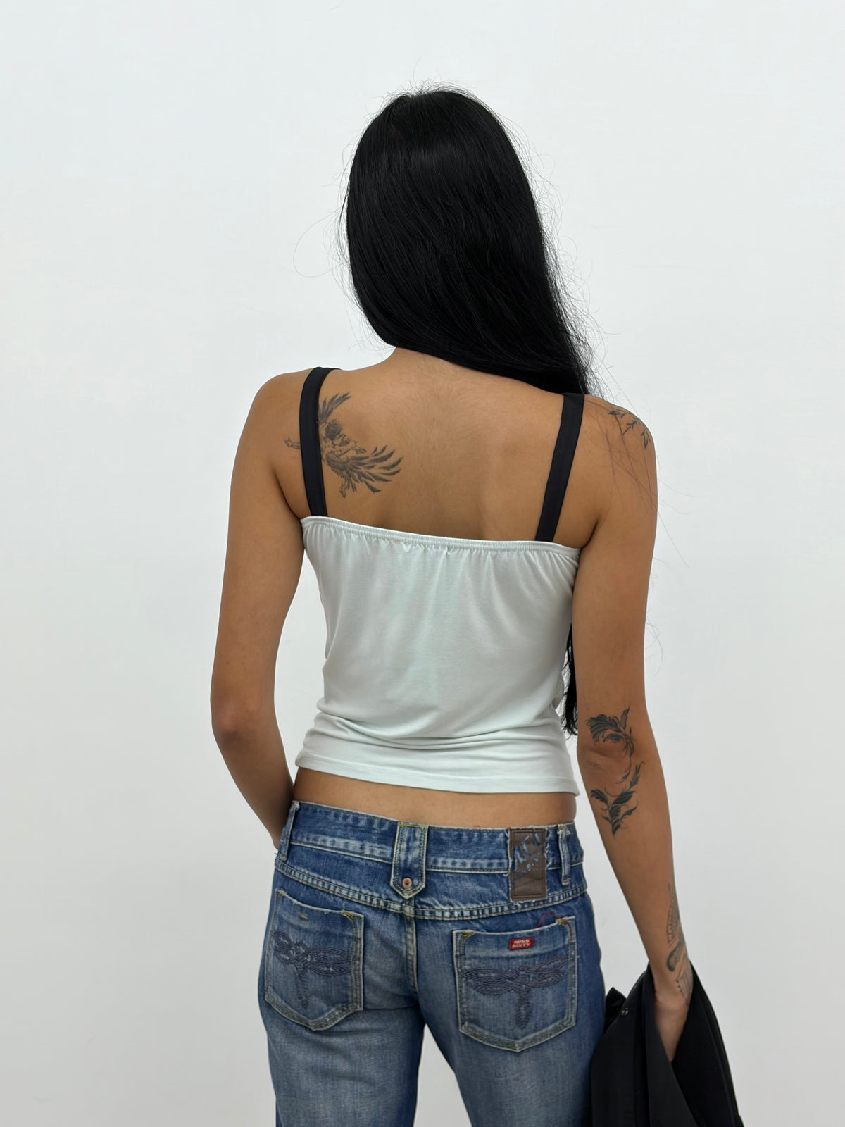 Gathered Mint Top