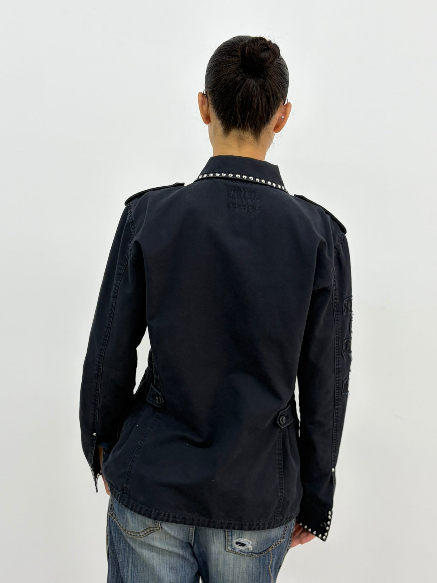 Studded Black Shirt