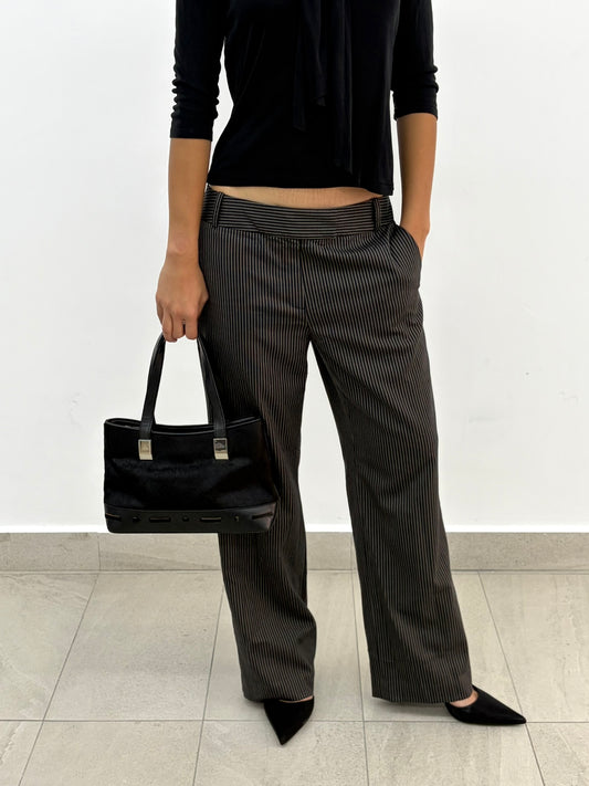 Stripe Straight Pants