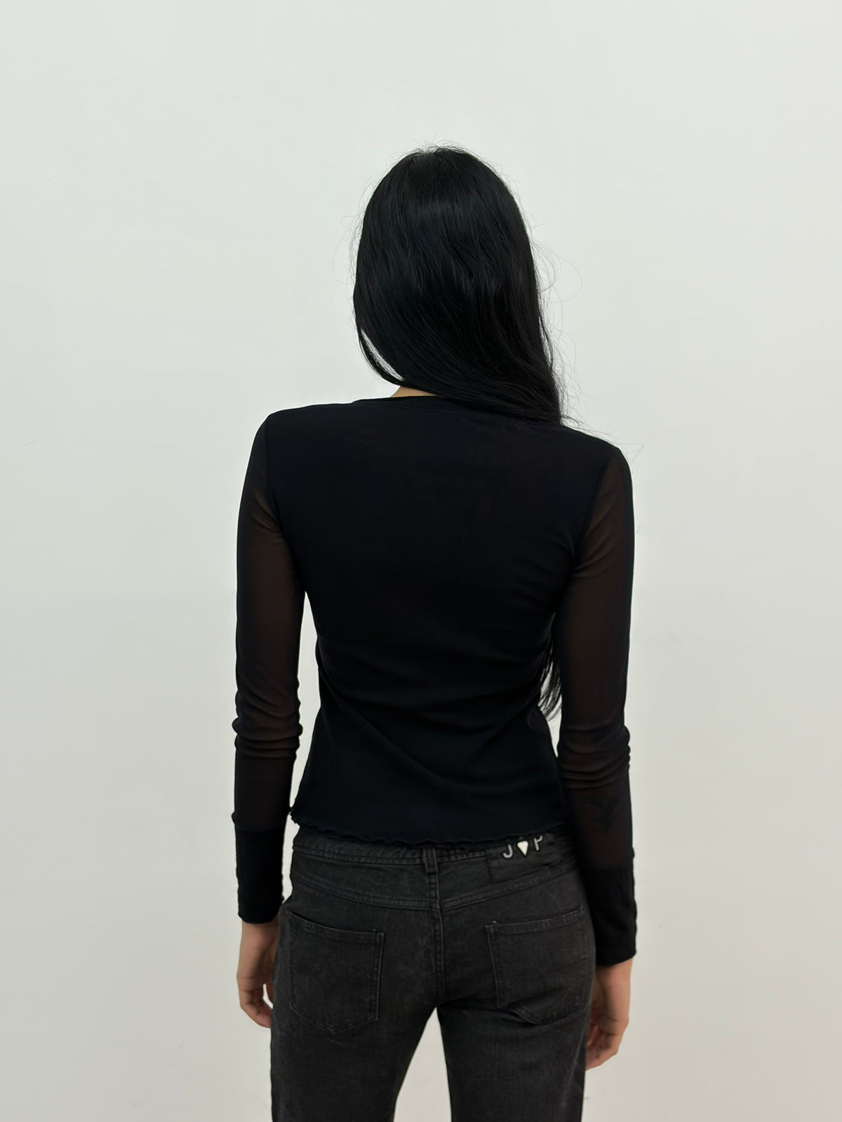 Mesh Black Top