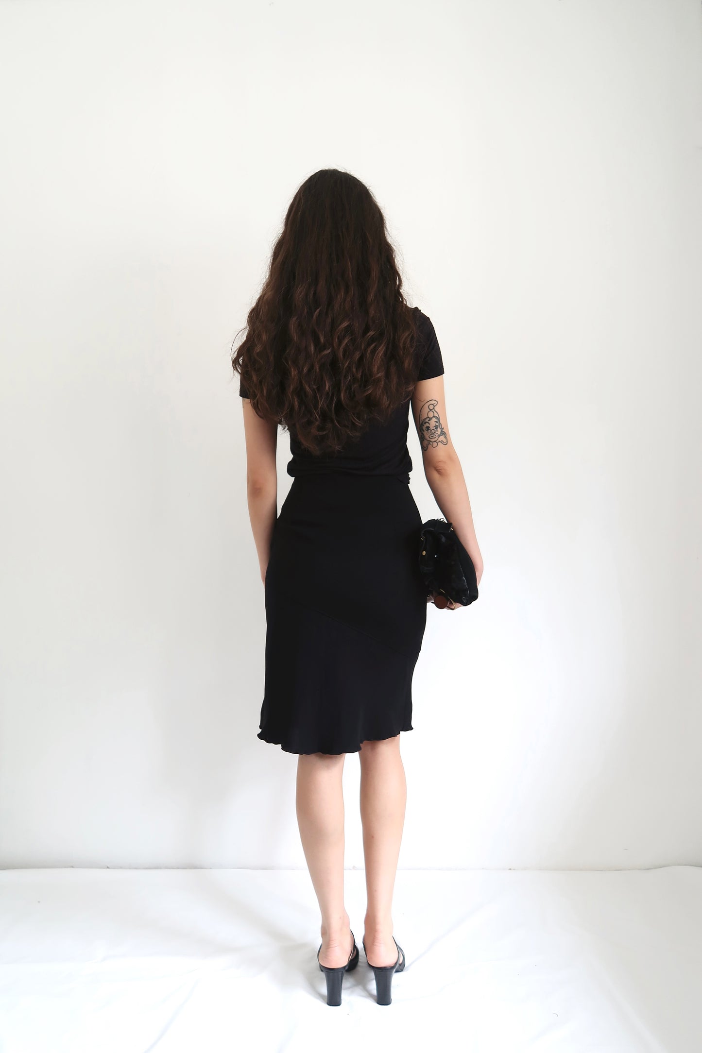 Black Midi Skirt