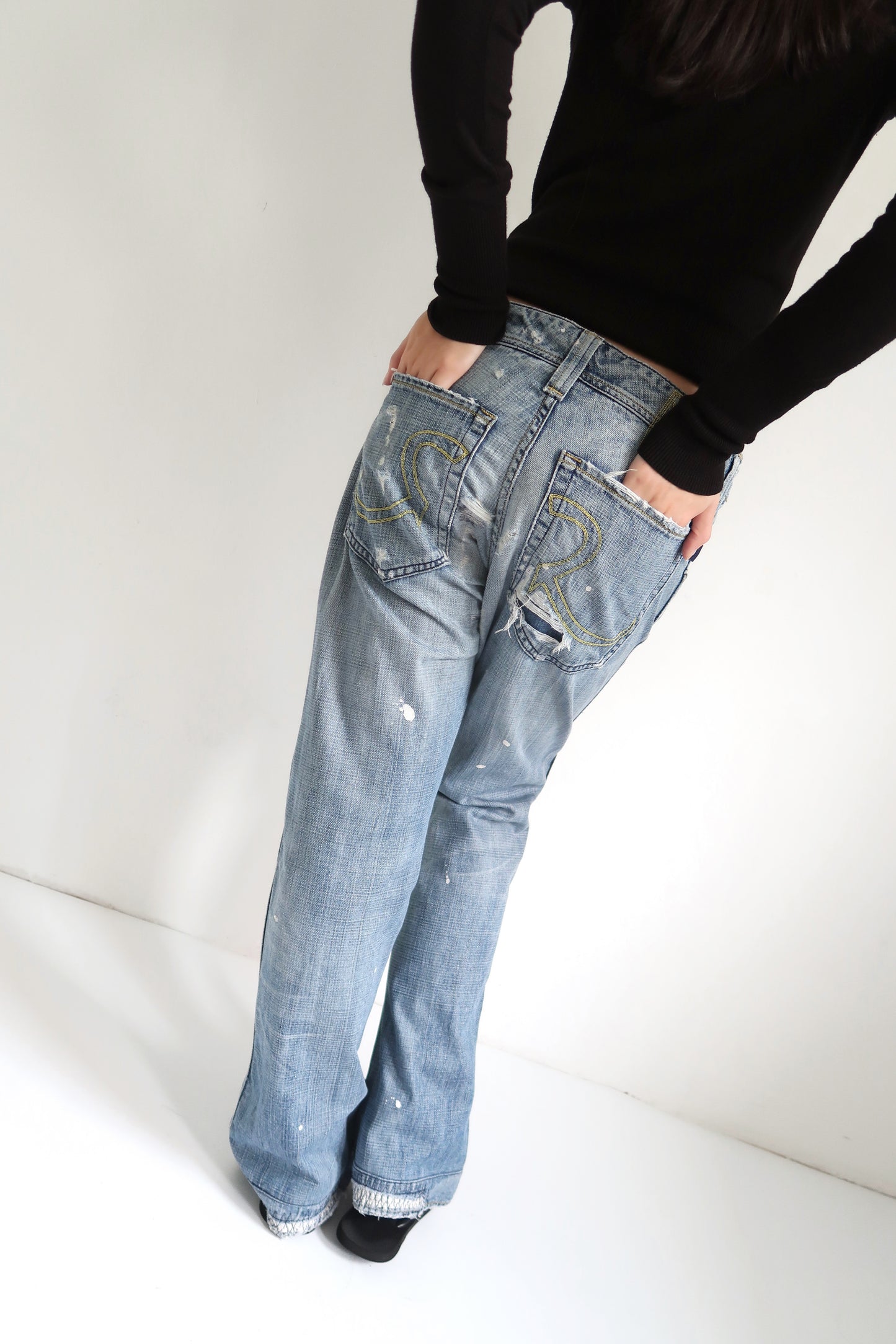 Distressed Jeans