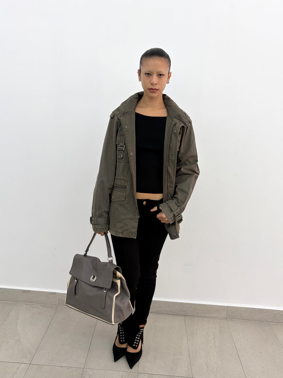 Khaki Utility Jacket
