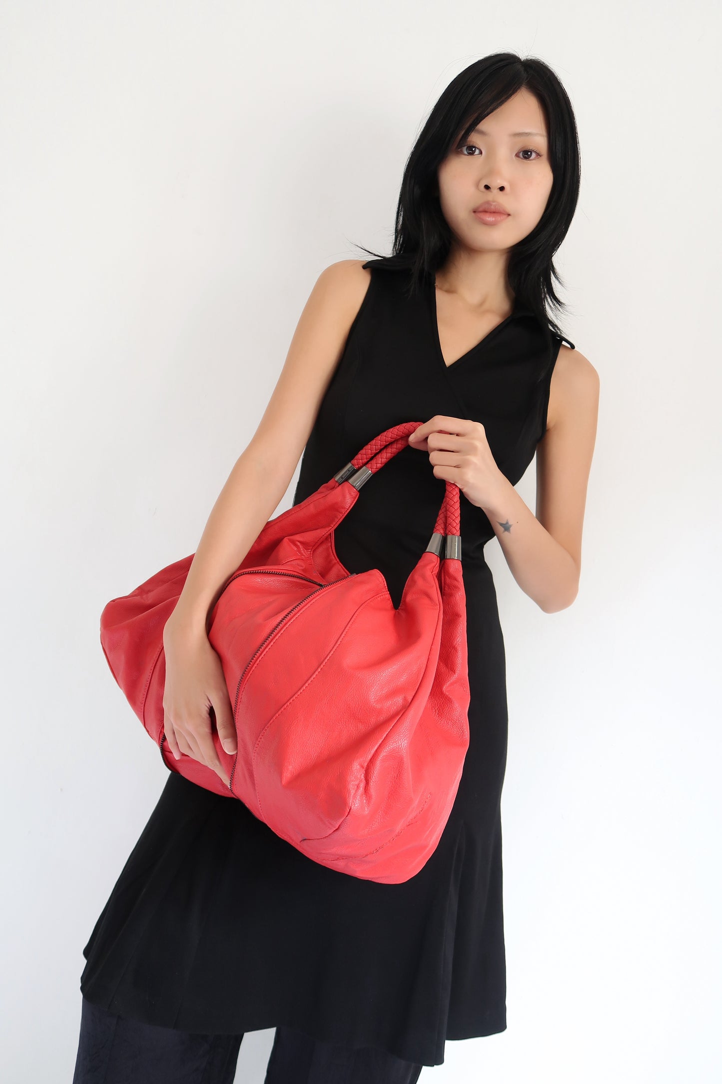 Red Hobo Bag