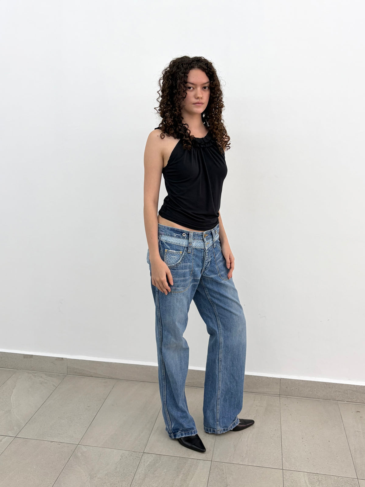 Polka Dot Jeans