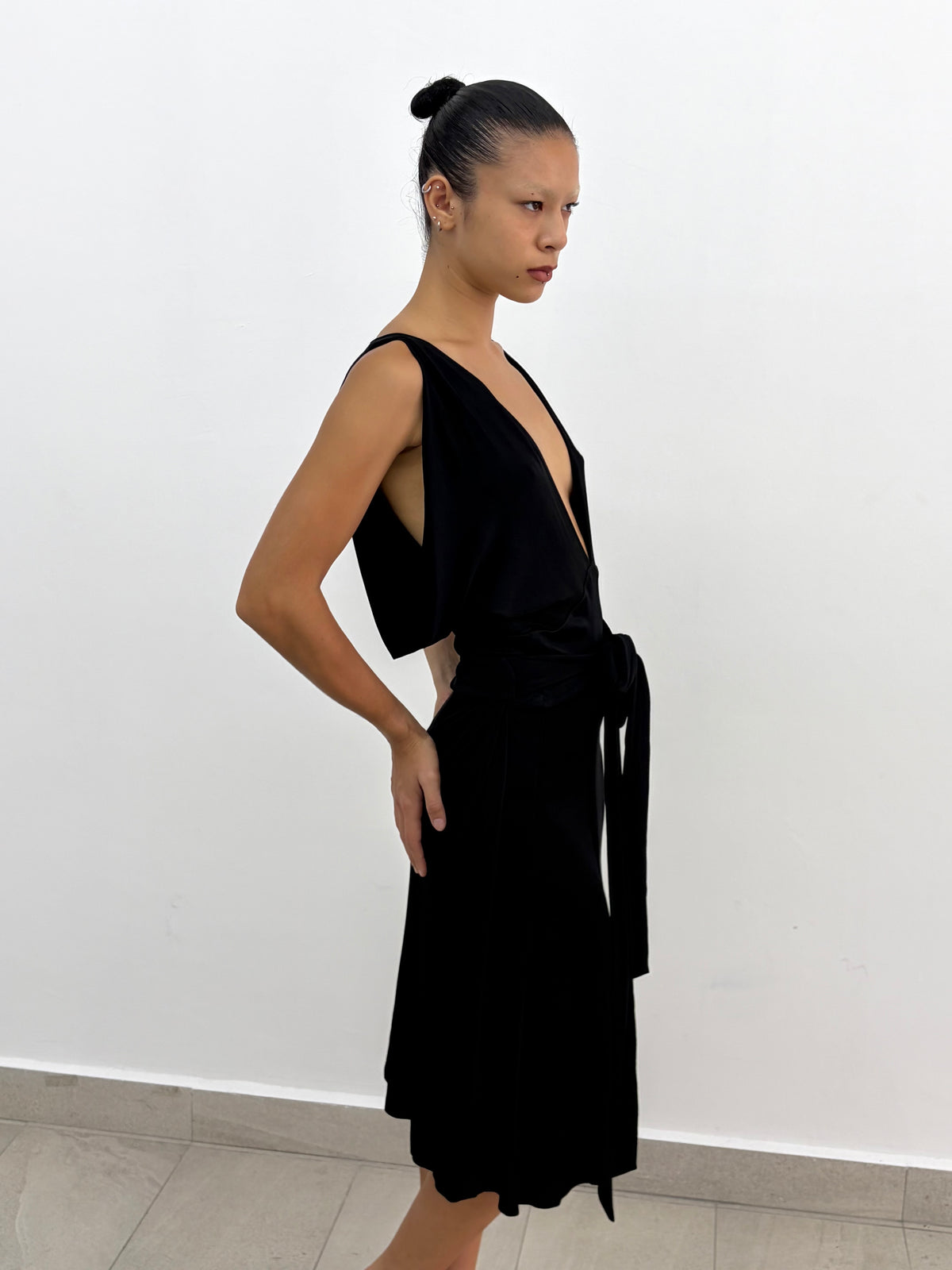 Backless Midi Dress
