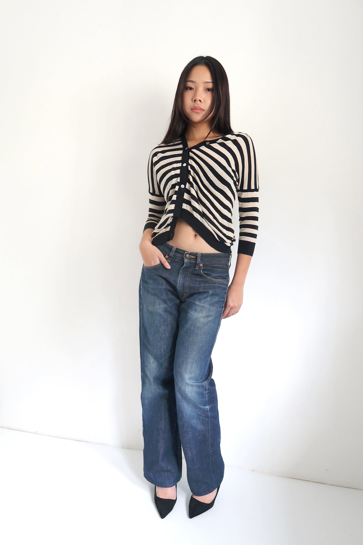 Stripe Knit Top