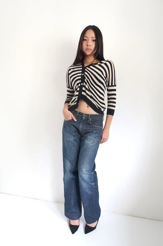 Stripe Knit Top