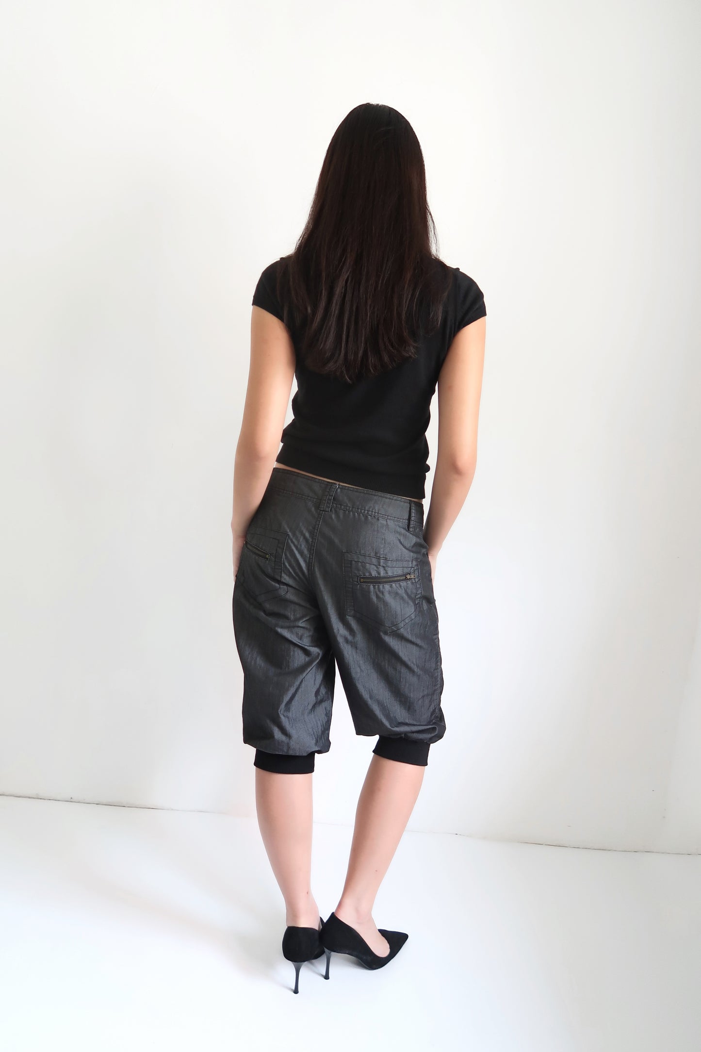 Dark Grey Capris