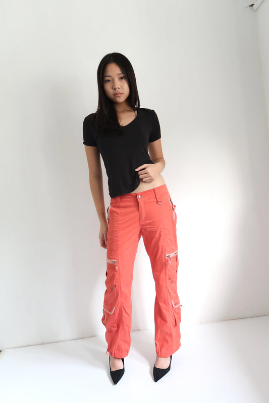 Red Cargo Pants
