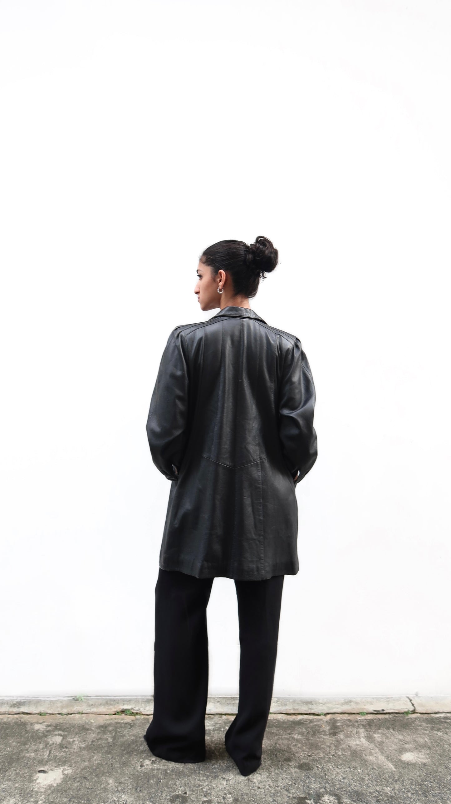 Long Leather Jacket
