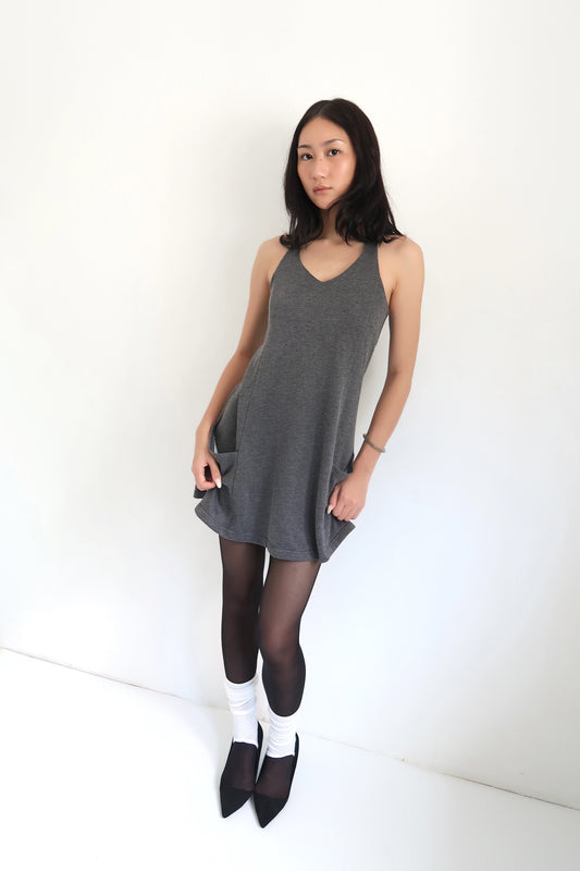 Grey Mini Dress