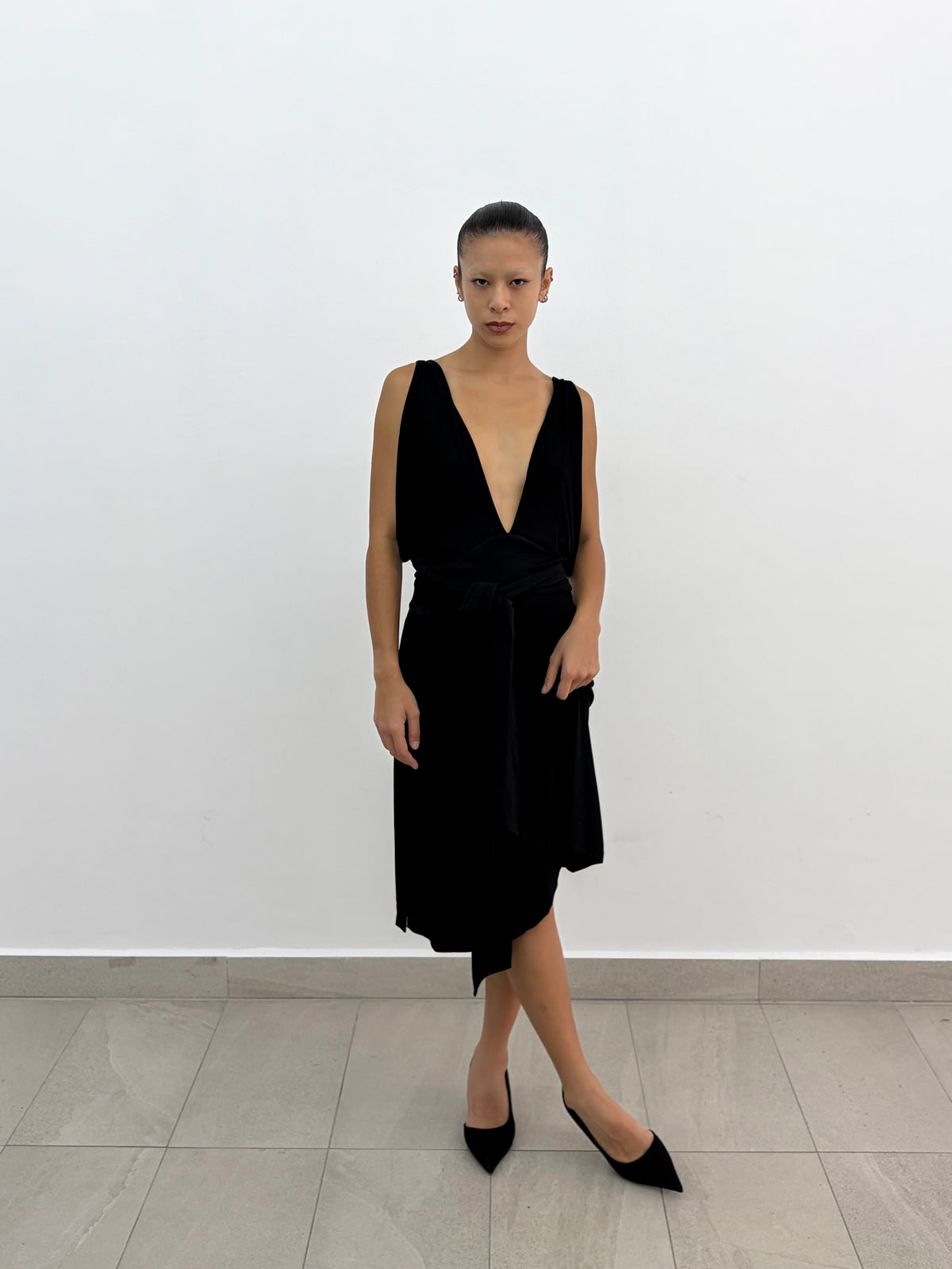 Backless Midi Dress