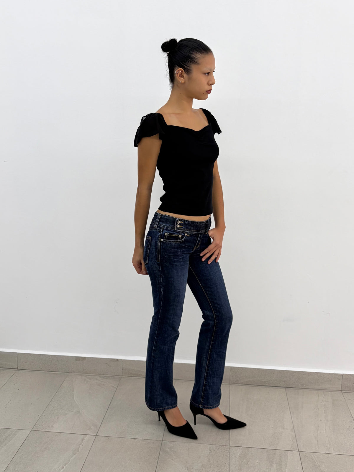 Dark Flare Jeans