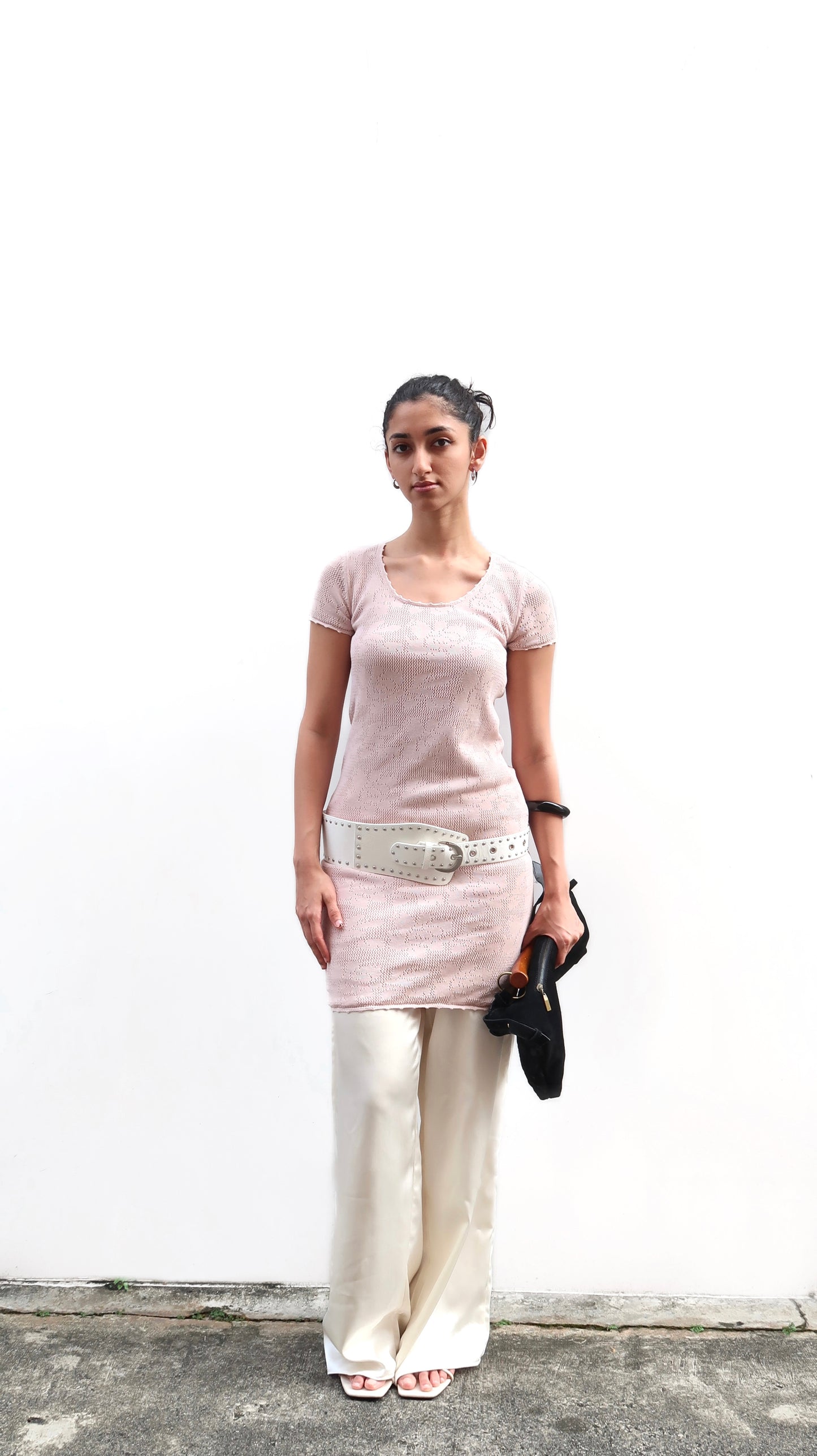 Knit Flower Dress
