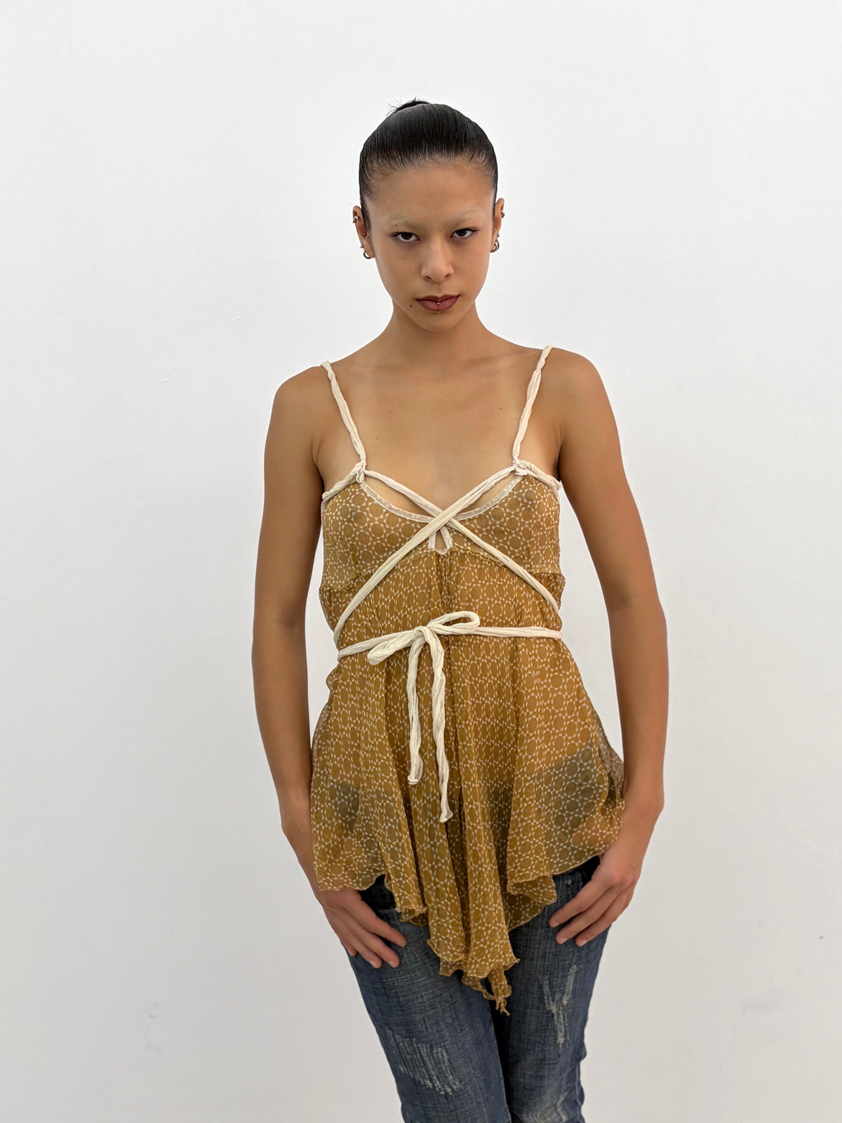 Silk Sheer Top