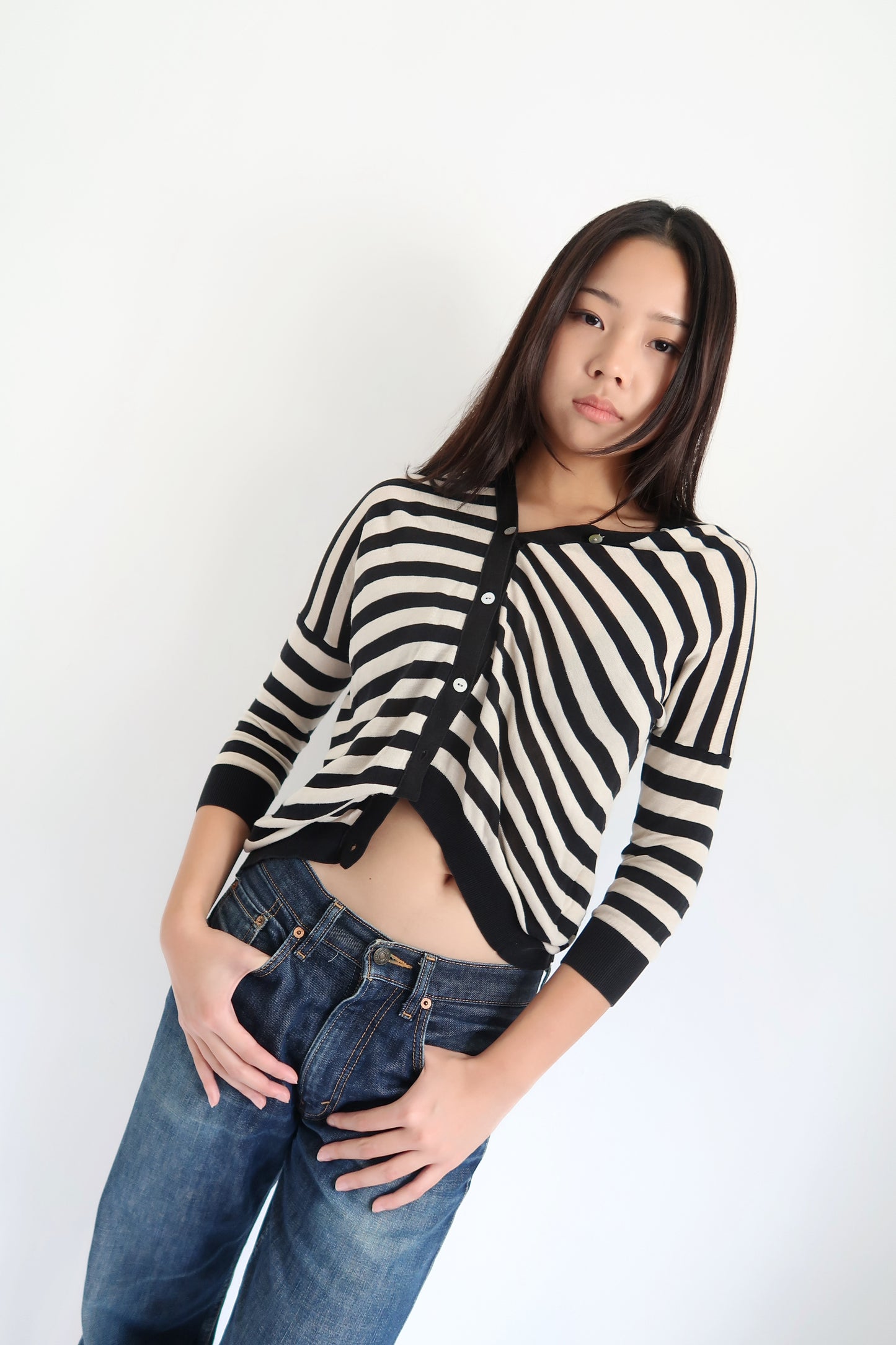 Stripe Knit Top