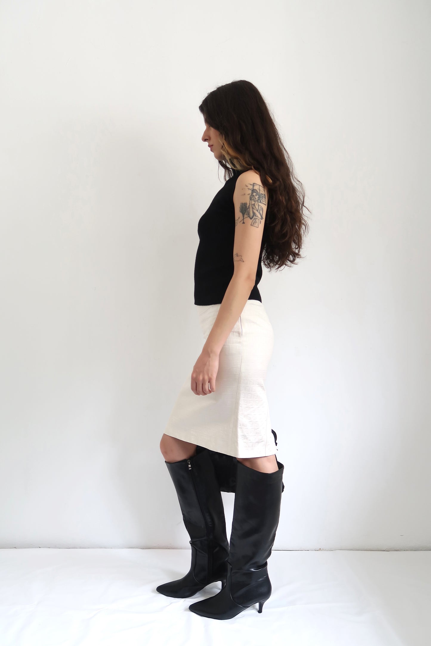 Fendi Monogram Skirt