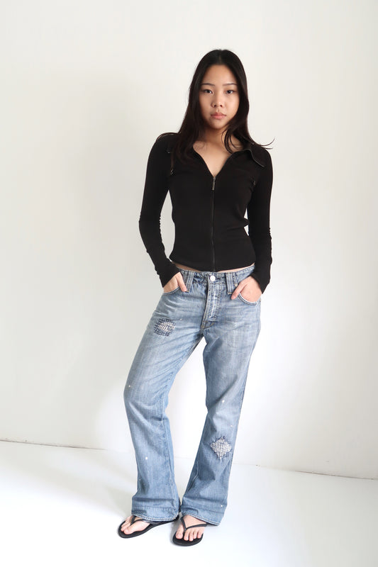 Distressed Jeans
