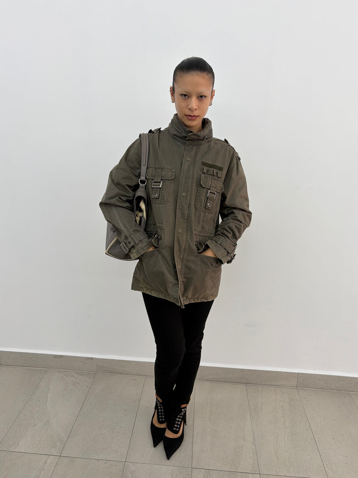 Khaki Utility Jacket