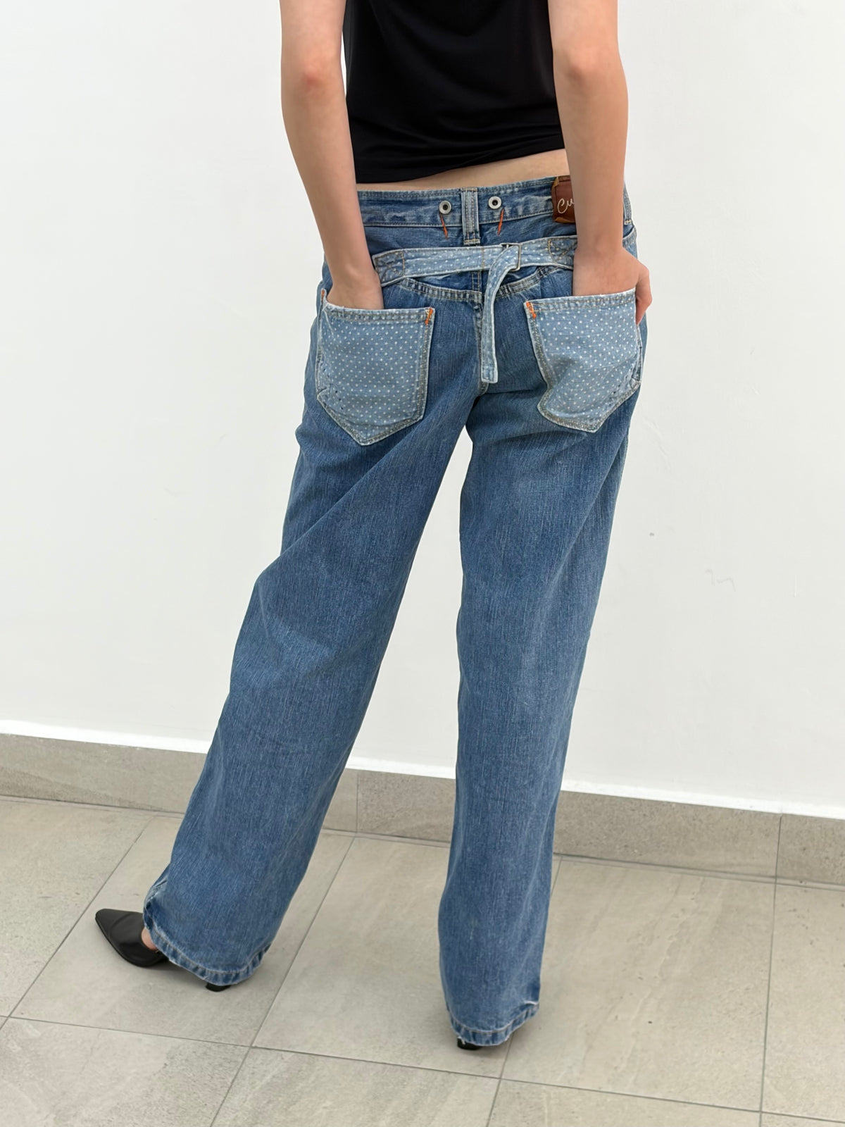 Polka Dot Jeans