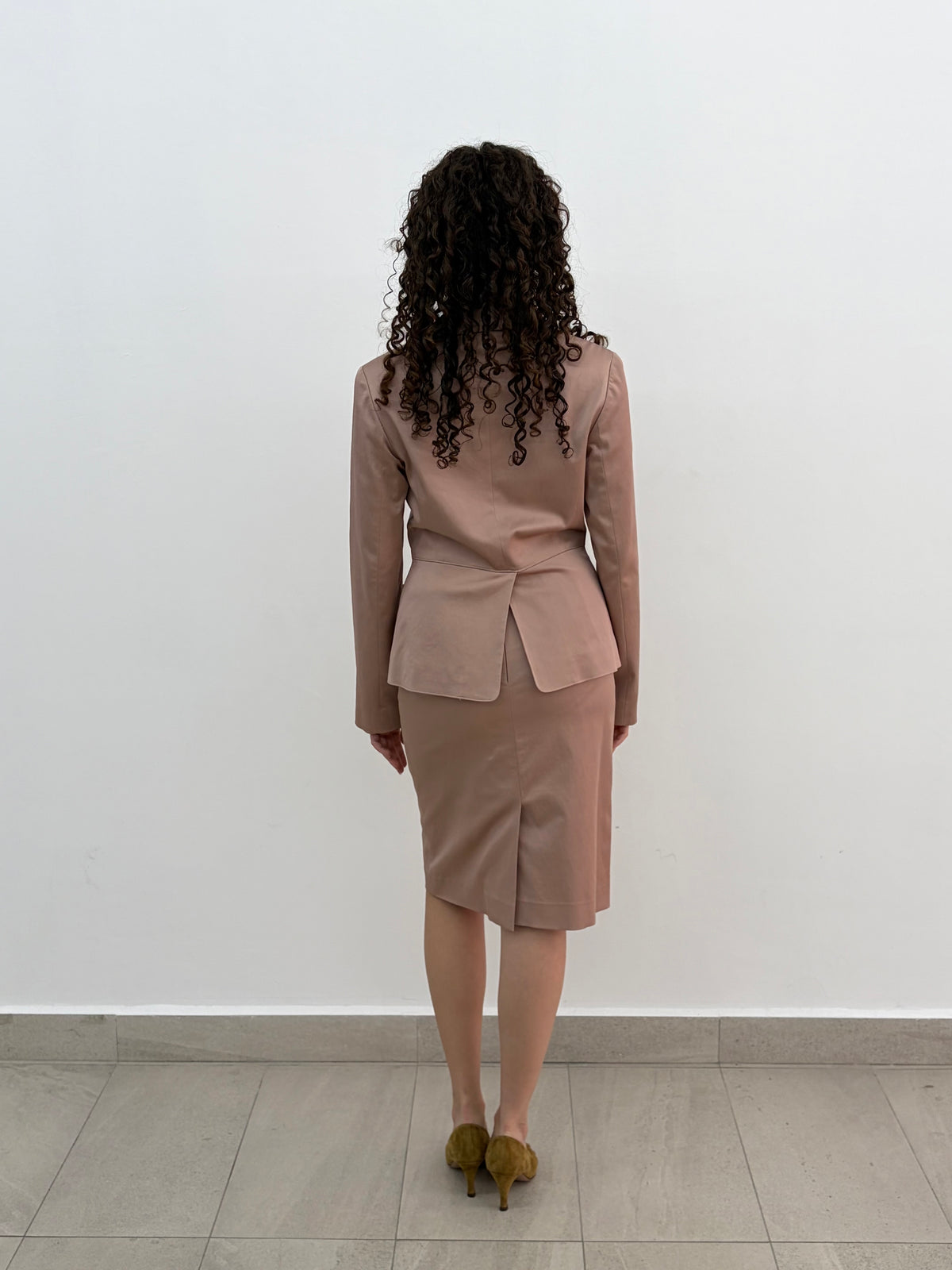 Pale Pink Suit Set