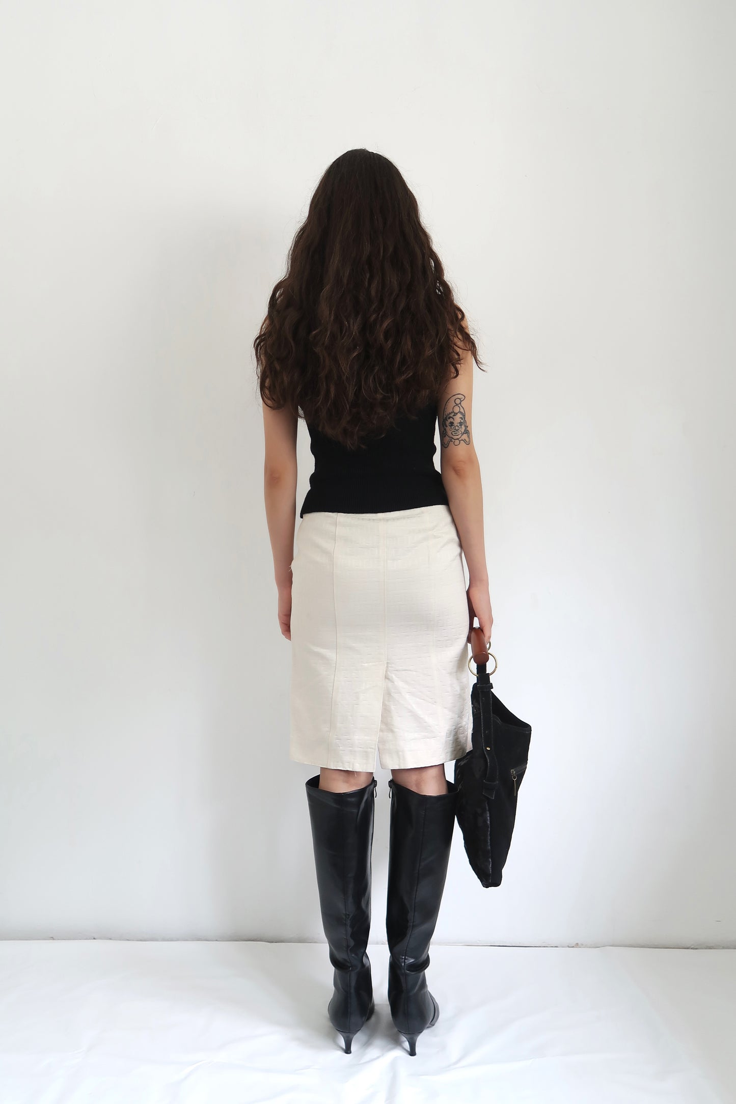 Fendi Monogram Skirt