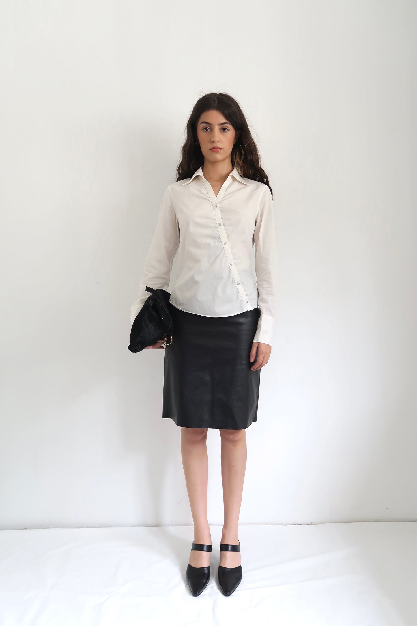 Asymmetrical Button Shirt