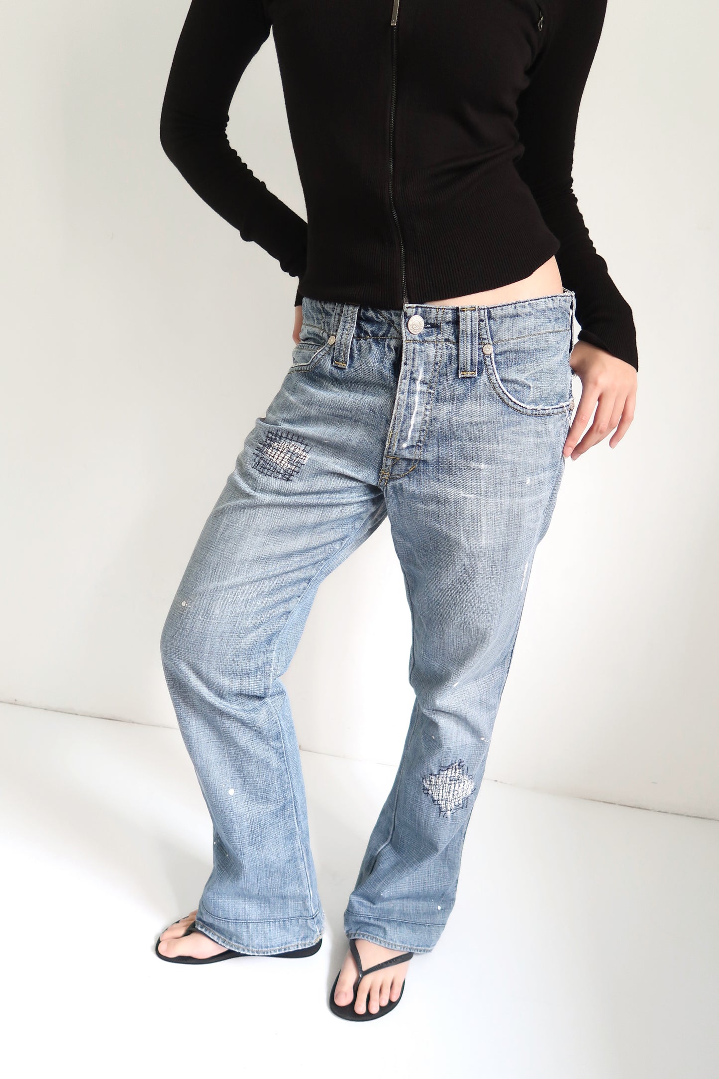 Distressed Jeans