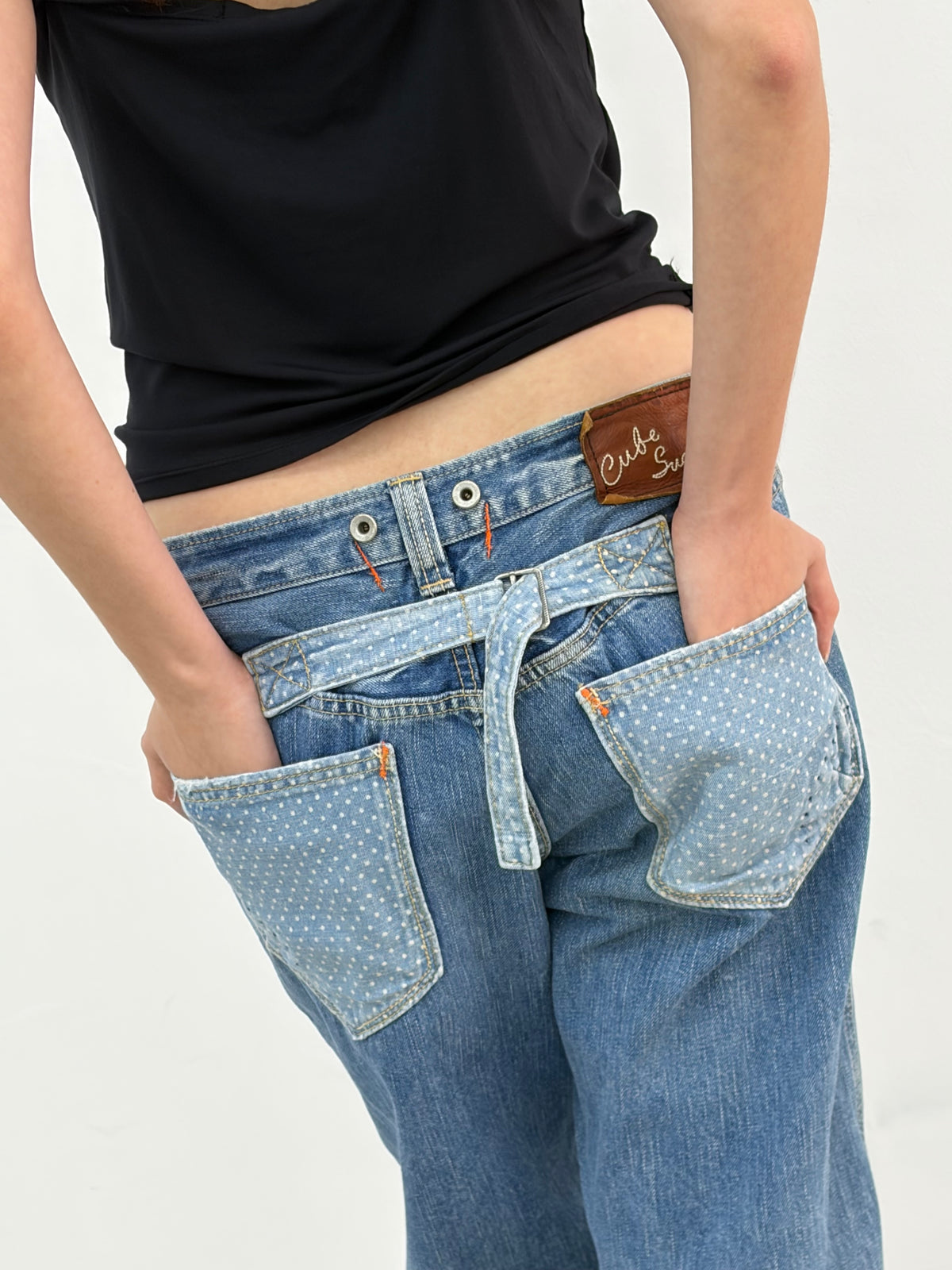 Polka Dot Jeans