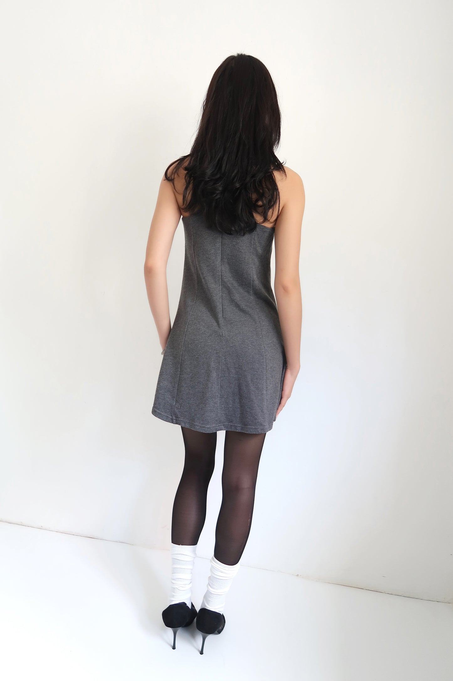 Grey Mini Dress