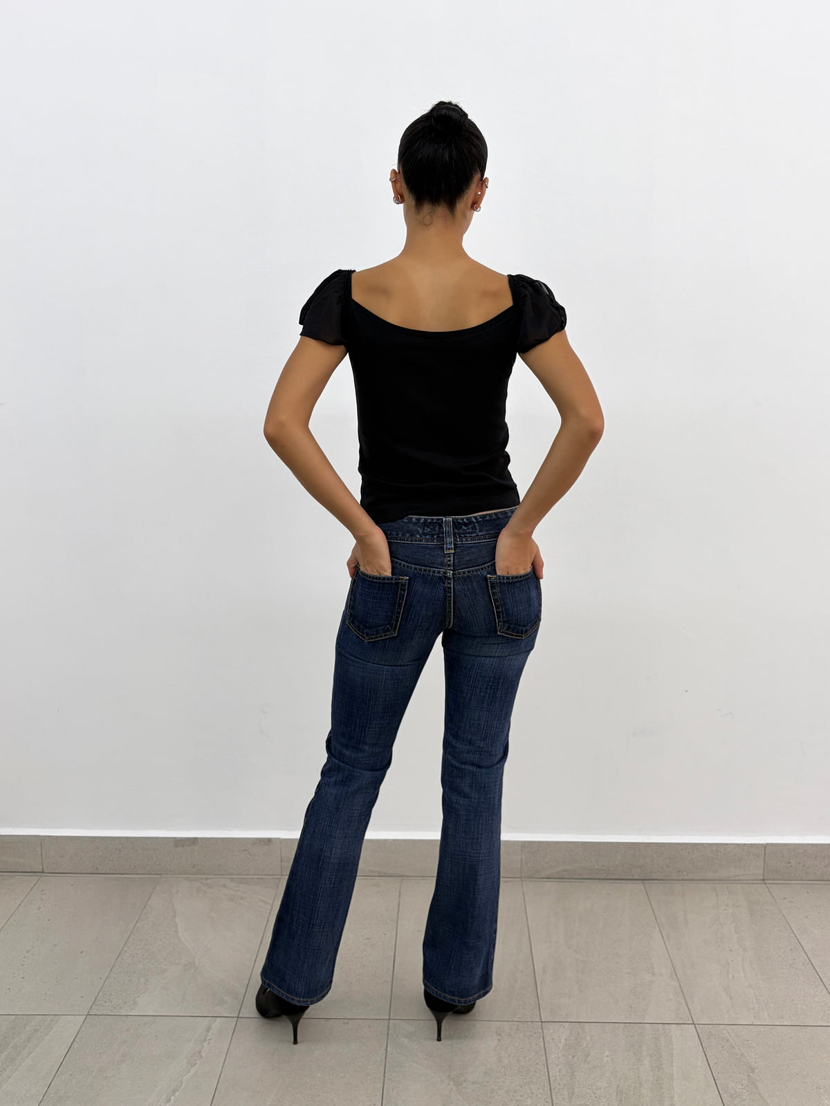Dark Flare Jeans