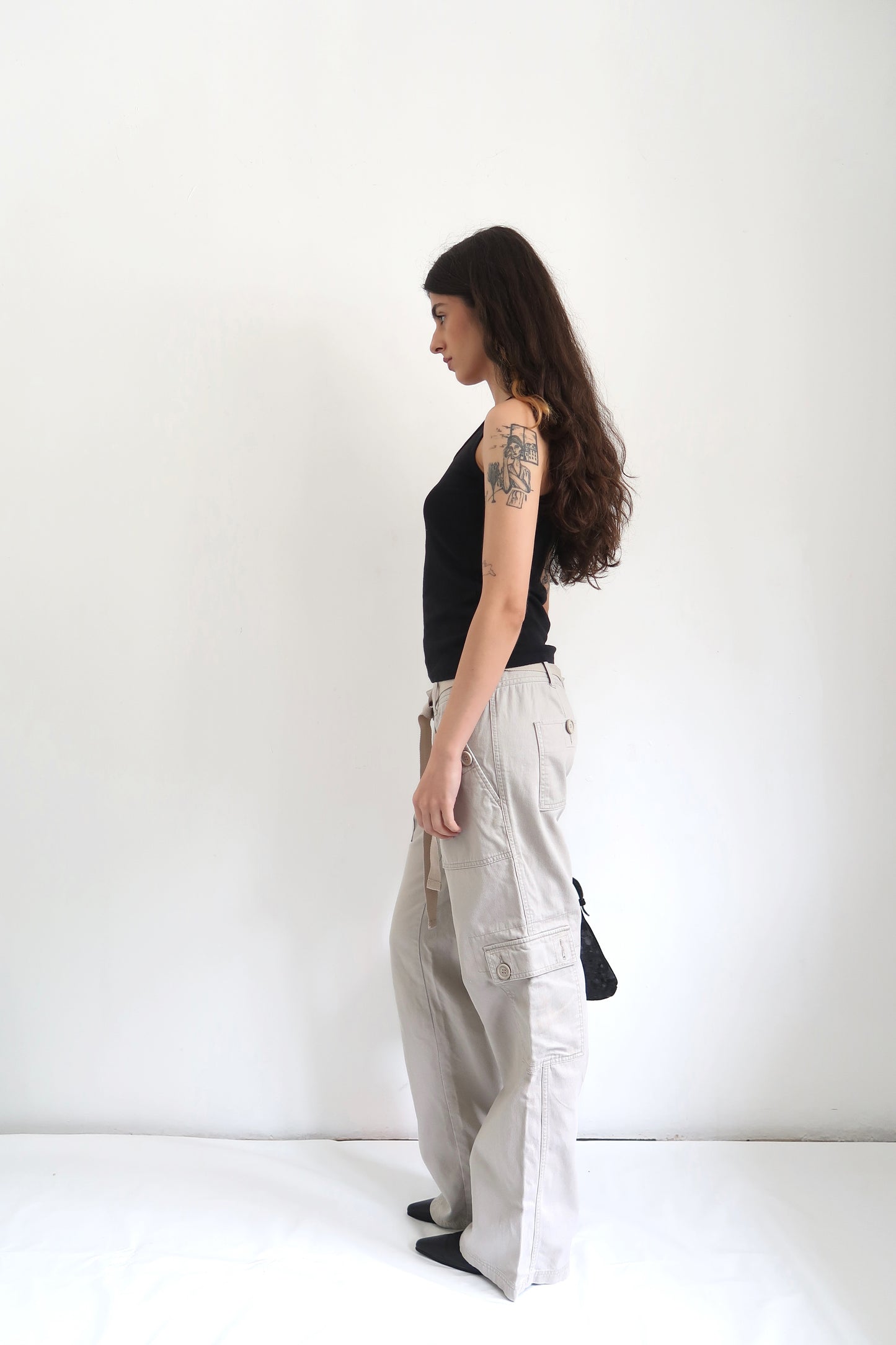 Khaki Cargo Pants