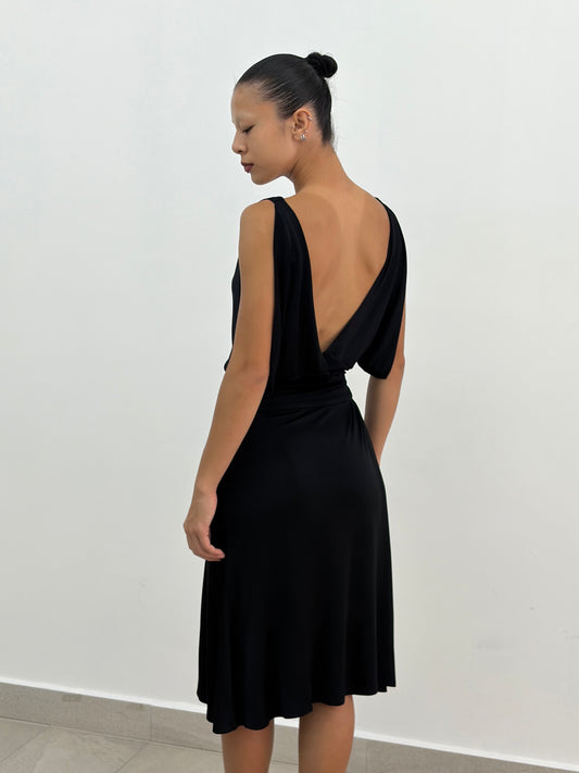 Backless Midi Dress