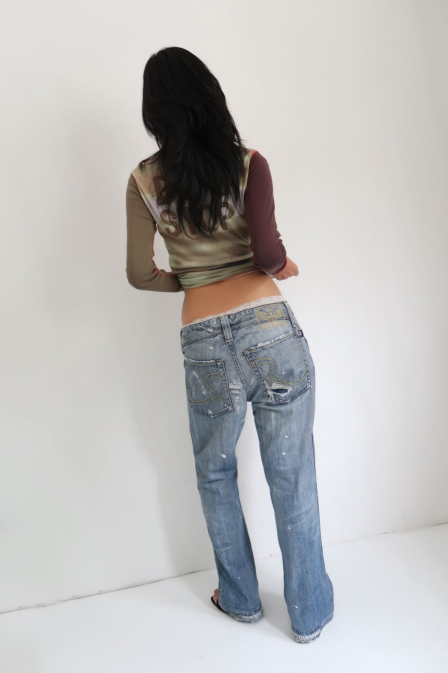 Distressed Jeans
