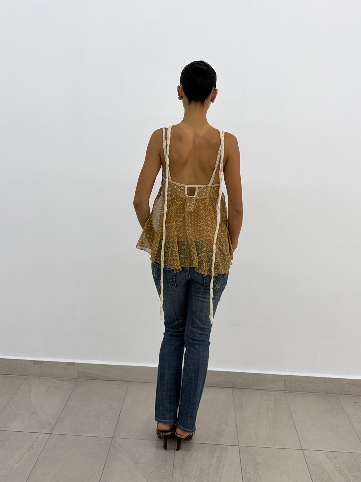 Silk Sheer Top