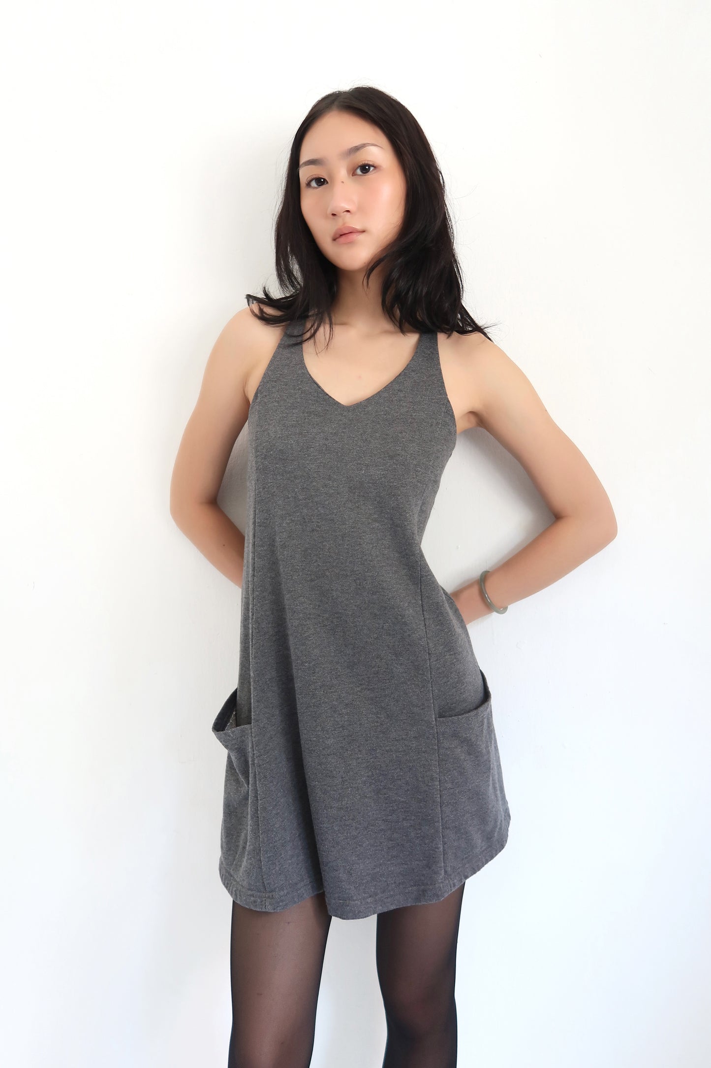 Grey Mini Dress
