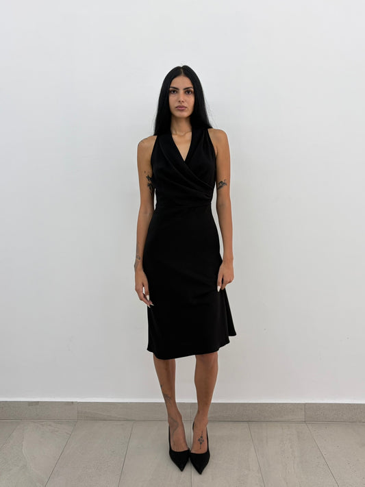 Drape Midi Dress