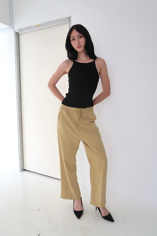 Pleated Flowy Pants