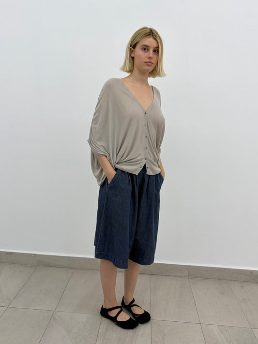 Baggy Denim Shorts