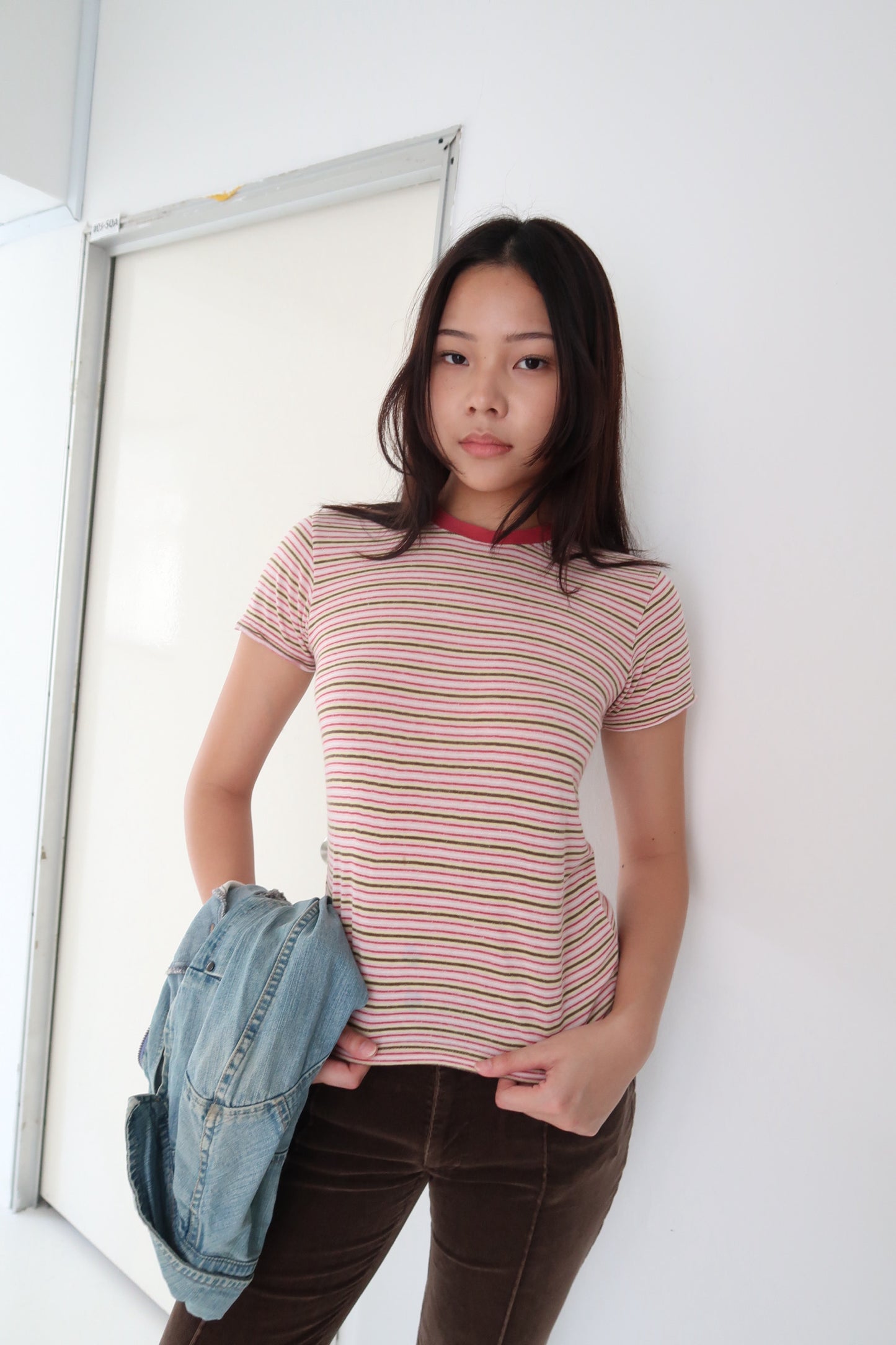 Pink Stripe Tee