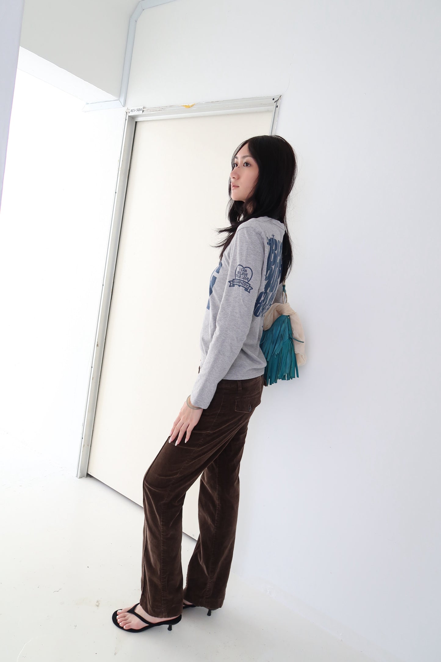 Grey Star Top