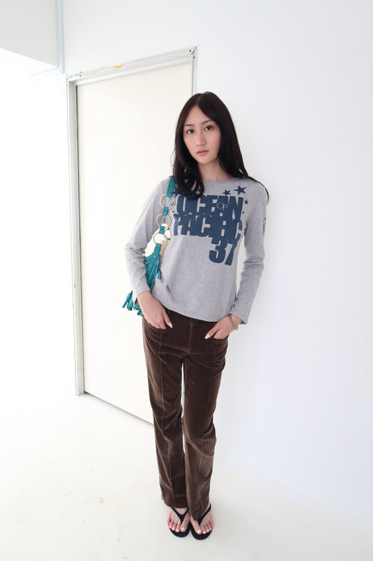 Grey Star Top
