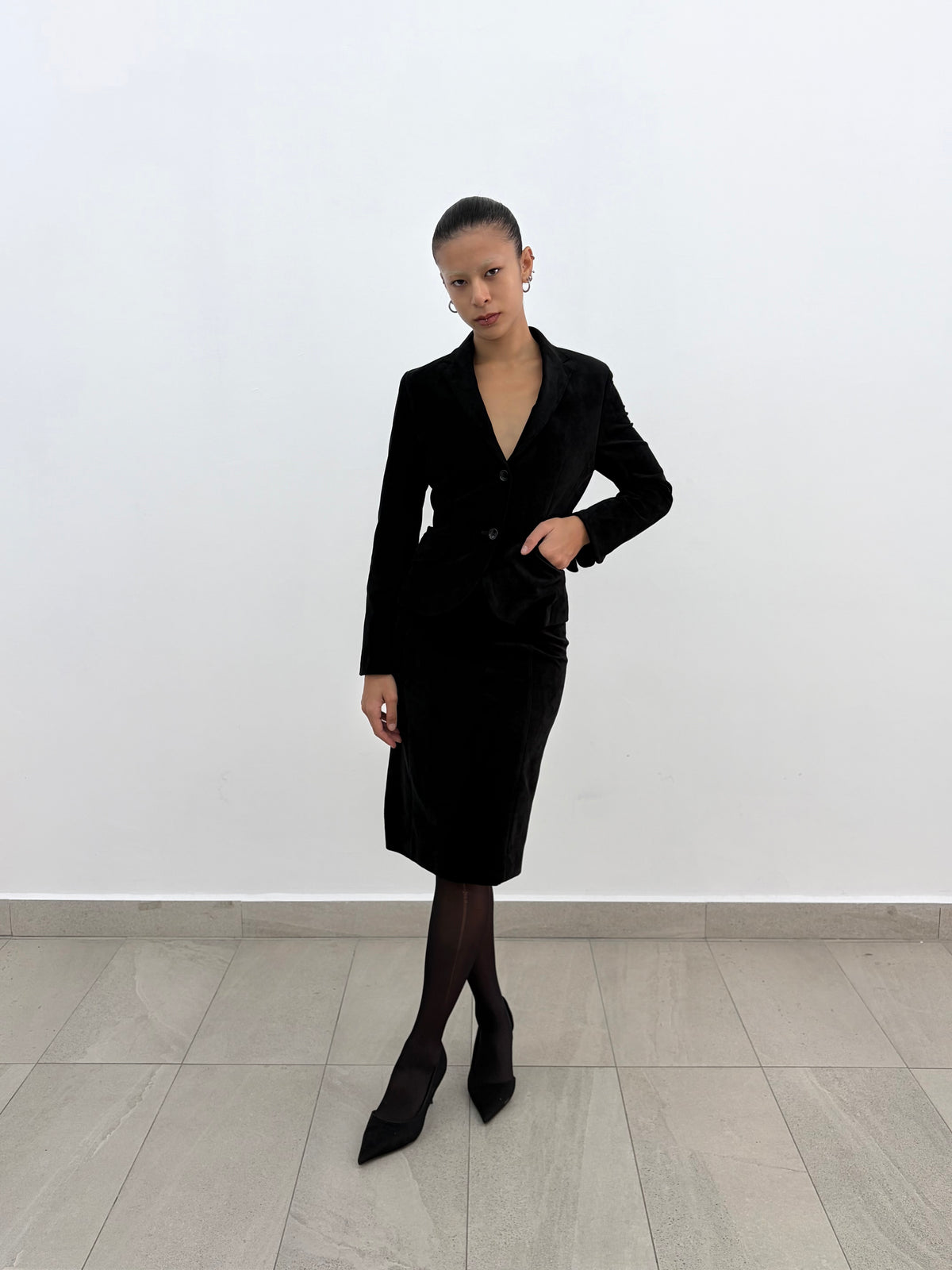Velvet Suit Set