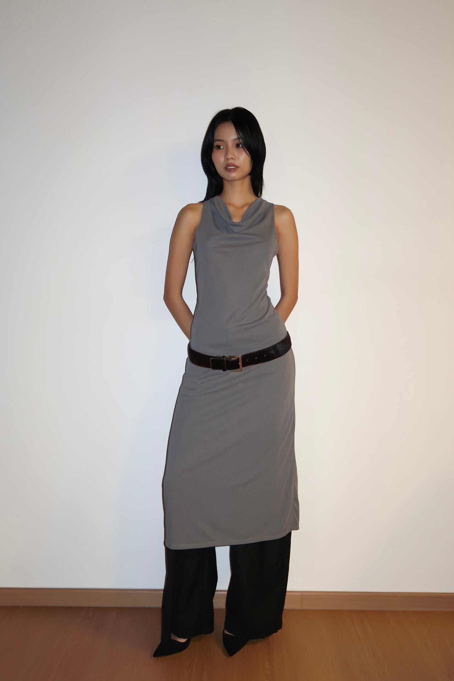 Cowl Neck Dress